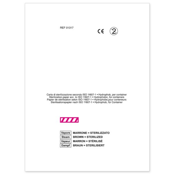 Containerfilter aus Papier zum Einmalgebrauch für Aesculap-Container nach ISO 11607-1