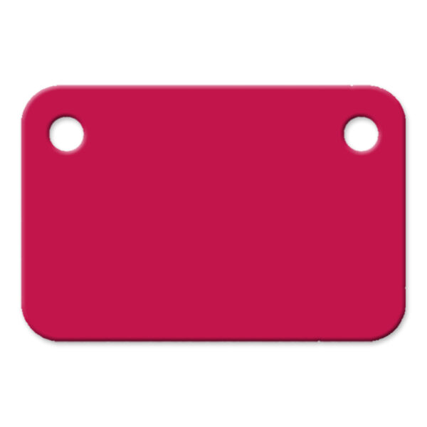 PTL-Siebkorbschild 60 x 40 mm, rot