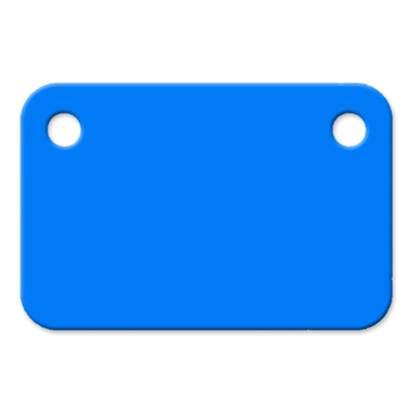 PTL-Siebkorbschild 60 x 40 mm, hellblau