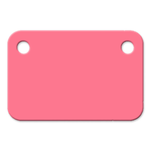 PTL-Siebkorbschild 60 x 40 mm, rosa