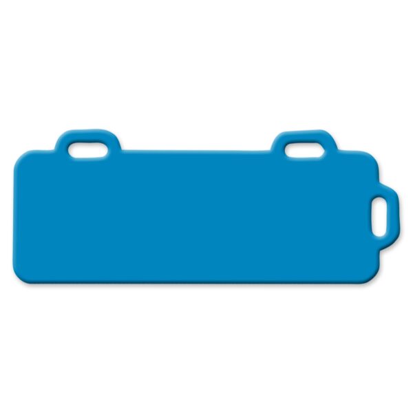 PP-Kunststoffschild 90 x 33 mm, blau