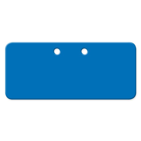 PTL-Siebkorbschild 90 x 40 mm, hellblau
