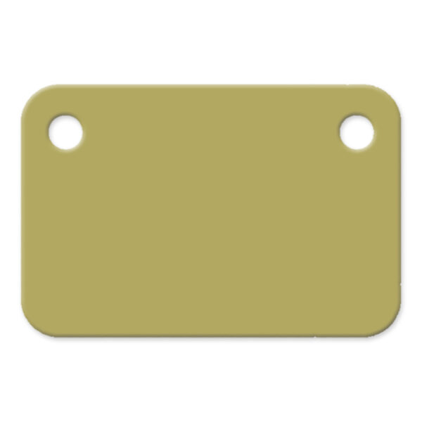 PTL-Siebkorbschild 60 x 40 mm, ockergelb