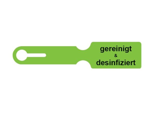 Siebkorbanhänger, Farbe: grün,