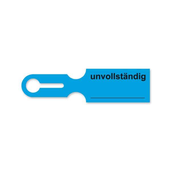 Siebkorbanhänger, Farbe: blau,