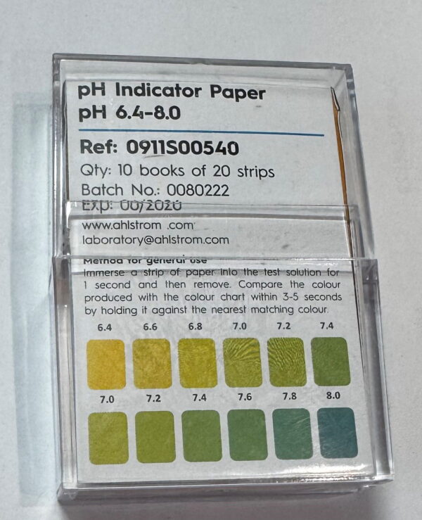 pH Indikator pH 6.4-8.0